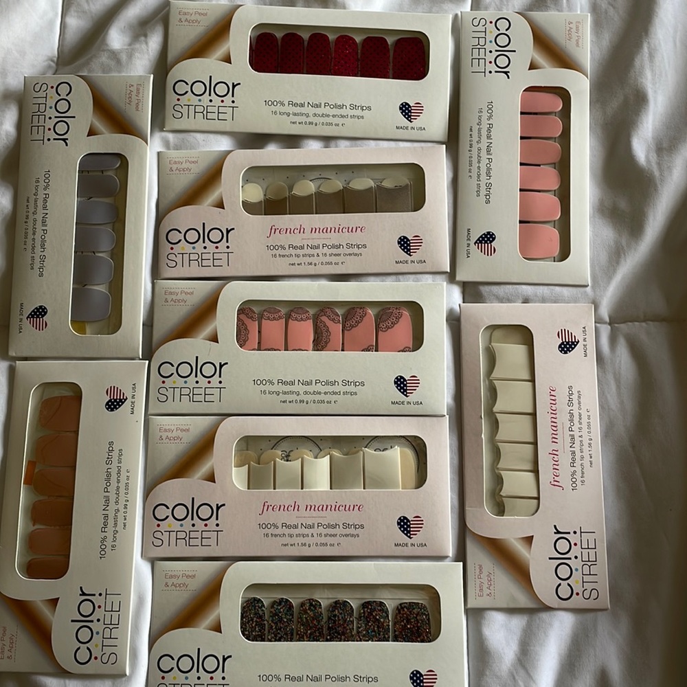 9 new Color Street nail polish strips